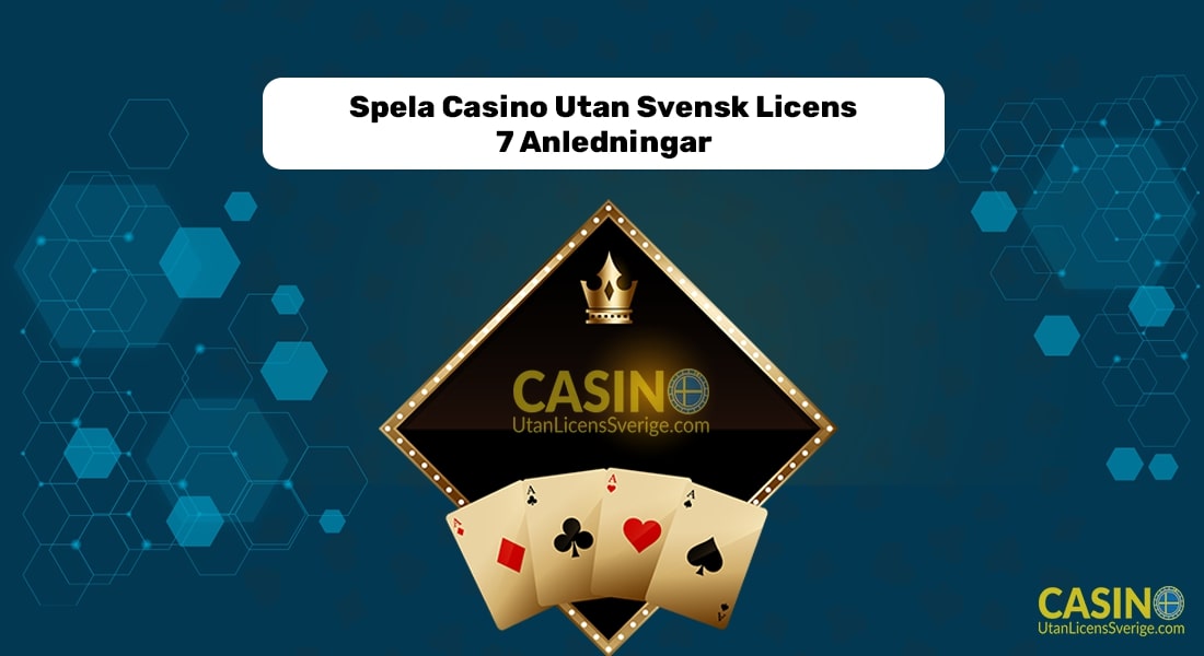 Spela casino och betting utan svensk licens