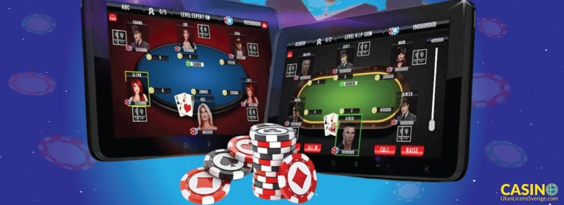 olika sätt att spela och spel som du finner i ett pokerrum